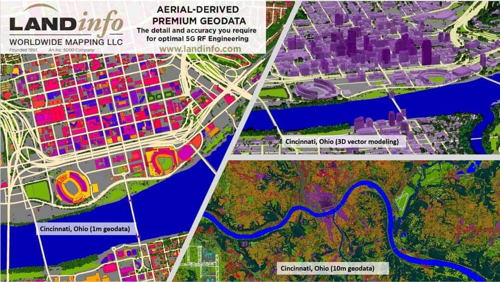 LAND INFO Aerial Derived Premium Geodata for Wireless Telco
